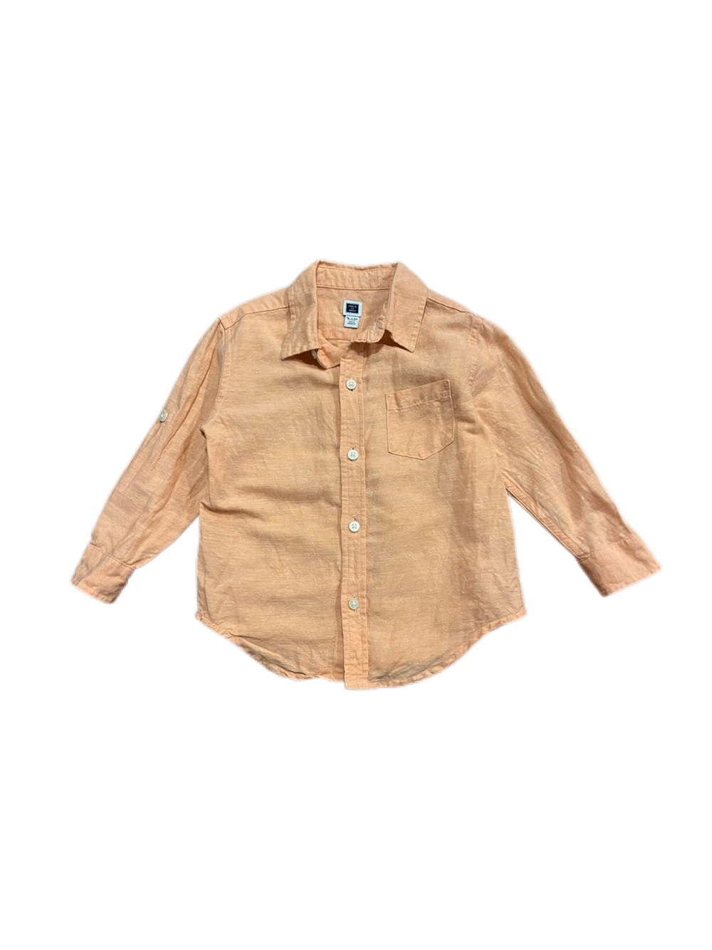 Janie and Jack 18-24m Baby Kids' Long-Sleeve Button-Up Shirt